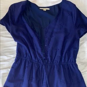 Navy Blue Romper